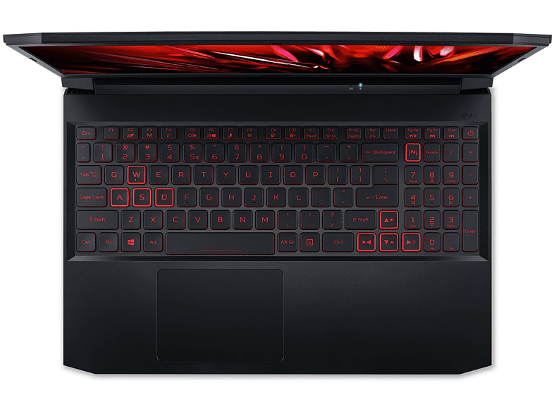 Portátil gaming - Acer AN515-57, 15.6 Full HD, Intel® Core™ i5-11400H, 8GB RAM, 512GB SSD, GeForce RTX™ 3050Ti, Sin sistema operativo