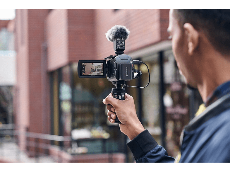 Videocámara - Sony FDRAX43A, 4K, Zoom óptico 20x (Digital 40x), Gran angular, Enfoque automático rápido, Negro