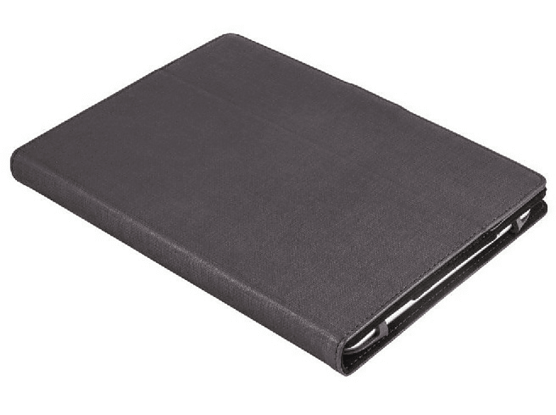 Funda tablet - Silver HT - Rotatory 360º, Hasta 10.4, Folio, Negro