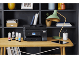 Impresora multifunción - Epson EcoTank ET-3850, Inyección tinta, 33 ppm B/N, 15 ppm Color, 250 hojas, Negro