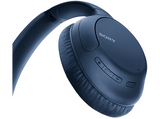 Auriculares inalámbricos - Sony WH-CH710N, Bluetooth, NFC, Micrófono, 35h autonomía, Cancelación ruido, Azul