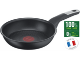 Sartén - Tefal Unlimited G2550502, 26 cm, Todo tipo de cocinas, Titanio antiadherente y antirayaduras, Negro