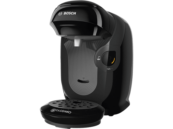 Cafetera express - Bosch Tassimo Style TAS1102C1, 1400 W, 0.7 l, LED, Negro +  Pack L’Or Espresso Lungo