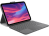 Funda con teclado - Logitech Combo Touch para iPad (10.ª generación), Teclado retroiluminado