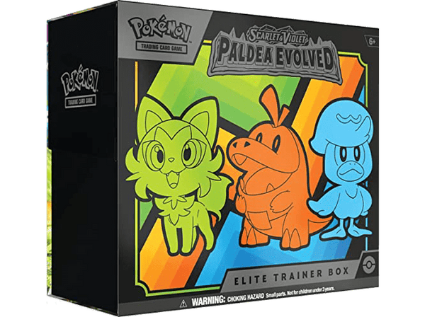 Pack Merchandising - Magicbox Pokemon Scarlet & Violet Paldea Evolved Elite Trainer Box (Inglés)