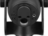 Micrófono - Blue Yeti Blackout, USB, Para PC, Mac y PS4, 120 dB, Negro