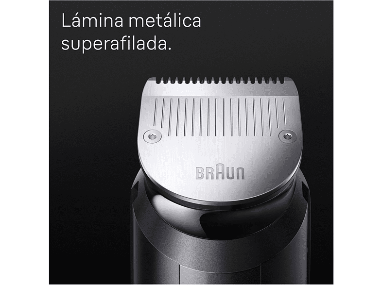 Afeitadora multifunción - Braun MGK7421 Series 7, Recortadora Todo En Uno, Wet&Dry, 100 min autonomía, Depilación masculina