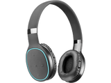 Auriculares inalámbricos - AQL Kosmos 2, De diadema, Bluetooth 5.0, Hasta 12 horas, Negro