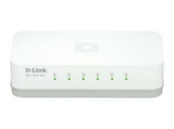Switch - D-Link GO-SW-5E, 5 puertos, LED, Blanco