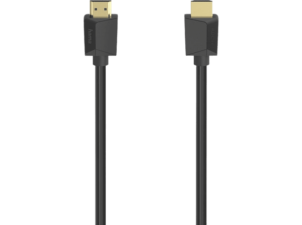 Cable HDMI - Hama 00200700, 8K, 48 Gbit/s, 2 m, Negro