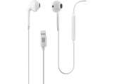 Auriculares de botón - Cellular Line EAGLE, Para Apple, Micrófono, USB - C, Blanco