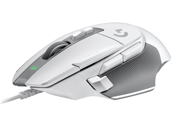 Ratón gaming - Logitech G G502 X, Con cable, 25.600 ppp, 13 botones programables, Blanco