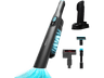 Aspirador escoba - Cecotec Conga Rockstar Micro+ Turbo, 210 W, 20 kPa, 40 min, 2 en 1, Accesorio motorizado tapicería, Base de carga, Negro