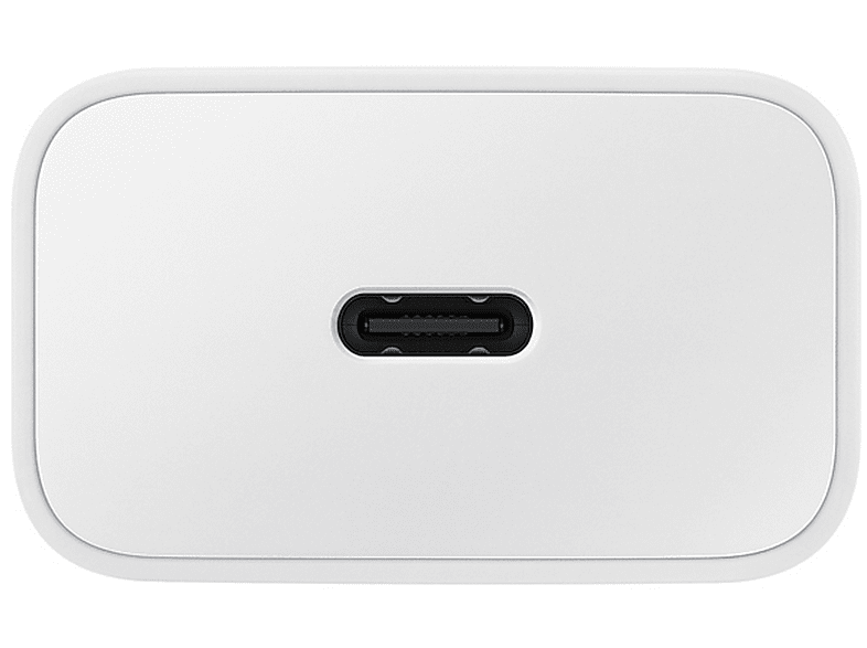 Cargador - Samsung EP-T1510XWEGEU, Cable USB-C, 1 m, 15W, Carga rápida, Blanco
