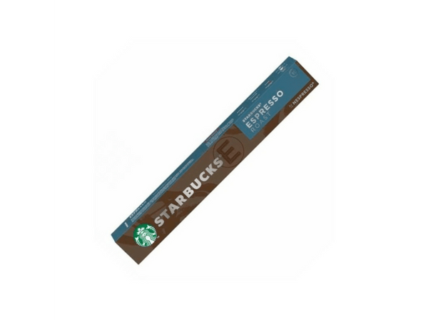 Cápsulas monodosis - Starbucks Espresso Roast, 10 cápsulas, Compatibles con Nespresso