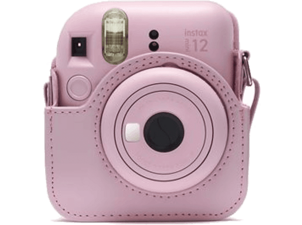 Funda cámara - Fuijifilm Funda Mini 12, Bandolera, Rosa