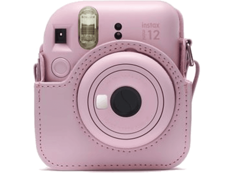 Funda cámara - Fuijifilm Funda Mini 12, Bandolera, Rosa