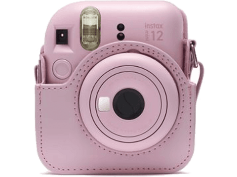 Funda cámara - Fuijifilm Funda Mini 12, Bandolera, Rosa