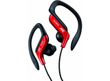 Auriculares deportivos - JVC HA-EB75, De botón, In-Ear, Con Cable, Jack de 3.5 mm, Rojo