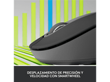 Ratón inalámbrico - Logitech Signature M650 L Left, Para manos izquierdas grandes, Bluetooth, Grafito