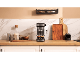 Cafetera express - Cecotec Cafelizzia 890 Gray, 20 bar, 1350 W, 1.2 L, 2 tazas, Compacta, Thermoblock, Gray