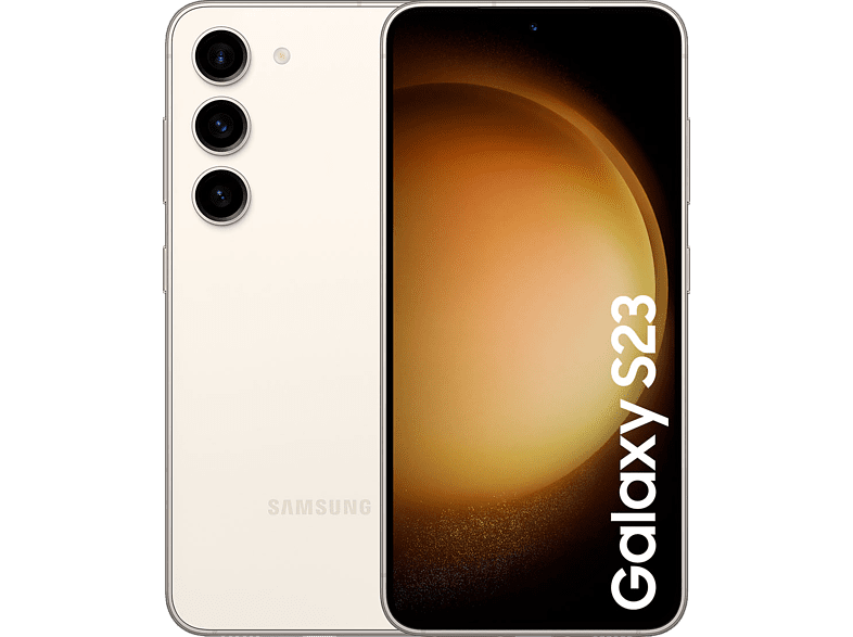 Móvil - Samsung Galaxy S23 5G, Cotton White, 256GB, 8GB RAM, 6.1 FHD+, Qualcomm Snapdragon, 3900mAh, Android 13
