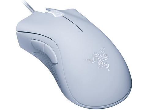 Ratón gaming - Razer DeathAdder Essential, Por cable, 6400 ppp, 30 G, USB, 1000 Hz, Hyperesponse, Blanco
