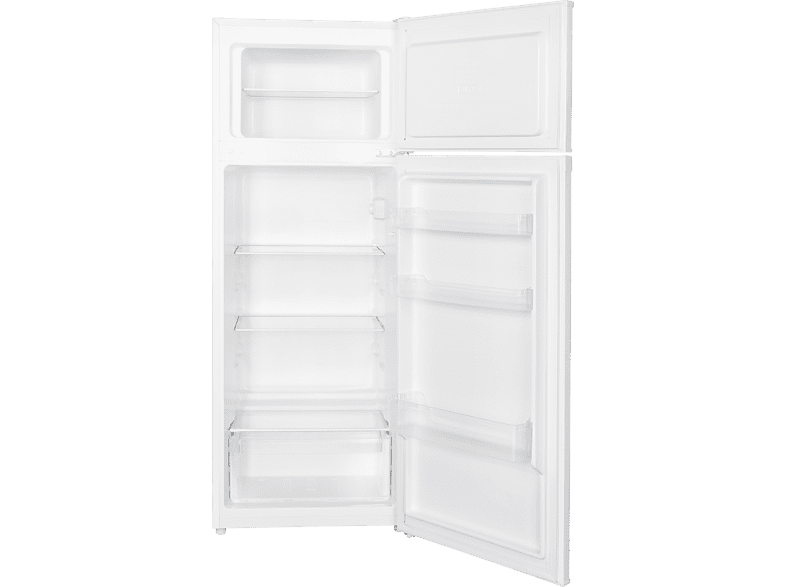 Frigorífico dos puertas - OK OFK 471 F W, 206 l, 143 cm, Sistema de frío PW58BM, Blanco