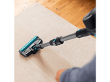 Aspirador escoba - Cecotec Conga RockStar 1200 Ultimate ErgoFlex, 430 W, 0.8 l, 83 dB, Sistema MultiPhasic, Negro/Azul