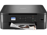 Impresora multifunción - Brother DCPJ1050DW, LCD, 128 MB, 1200 x 2400 ppp, 17 B/N, 9.5 ppm Color, Negro