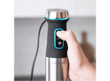 Batidora de mano - Cecotec Power TitanBlack 1200 XL, 1200 W, 800 ml, Cuchillas de 4 hojas, Inox