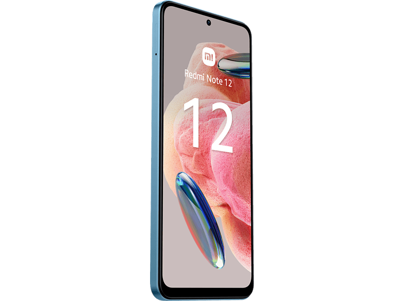 Móvil - Xiaomi Redmi Note 12, Azul, 64 GB, 4 GB RAM, 6.67 AMOLED FHD+ 120Hz, Qualcomm Snapdragon® 680 2,4 Ghz, 5000 mAh, Android