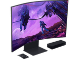 Monitor gaming - Samsung Odyssey Ark  LS55BG970NUXEN, 55, UHD 4K, 1 ms, Max 165Hz, Curvatura 1000R, Negro