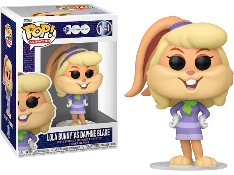Figura - Funko Pop! Looney Tunes: Looney Tunes: Lola Bunny como Daphne Blake, Vinilo, Multicolor