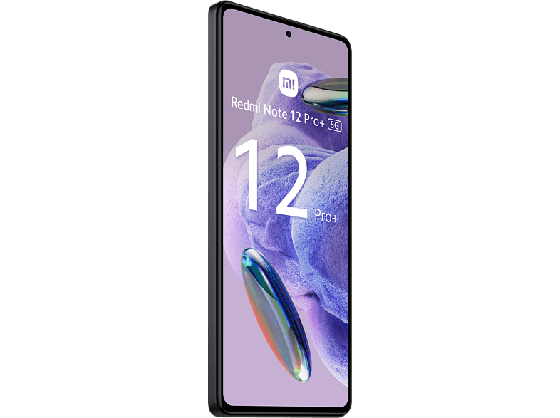 Móvil - Xiaomi Redmi Note 12 Pro + 5G, 256 GB, Negro, 8 GB RAM, 6.67 AMOLED FHD+ 120Hz, MediaTek Dimensity 1080 2,6 Ghz, 5000 mAh, Android
