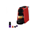 Cafetera de cápsulas - Nespresso® De Longhi EN85R Essenza Mini, 19 bares, 0.6 l, Rojo rubí