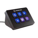 Interfaz de streaming - Elgato Stream Deck, Mini Controlador, 6 teclas LCD personalizables, Negro