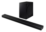 Barra de Sonido - Samsung 2020 HW-Q60T, DolbyDigital 5.1, Q Symphony, Subwoofer inalámbrico, Acoustic Beam 2.0